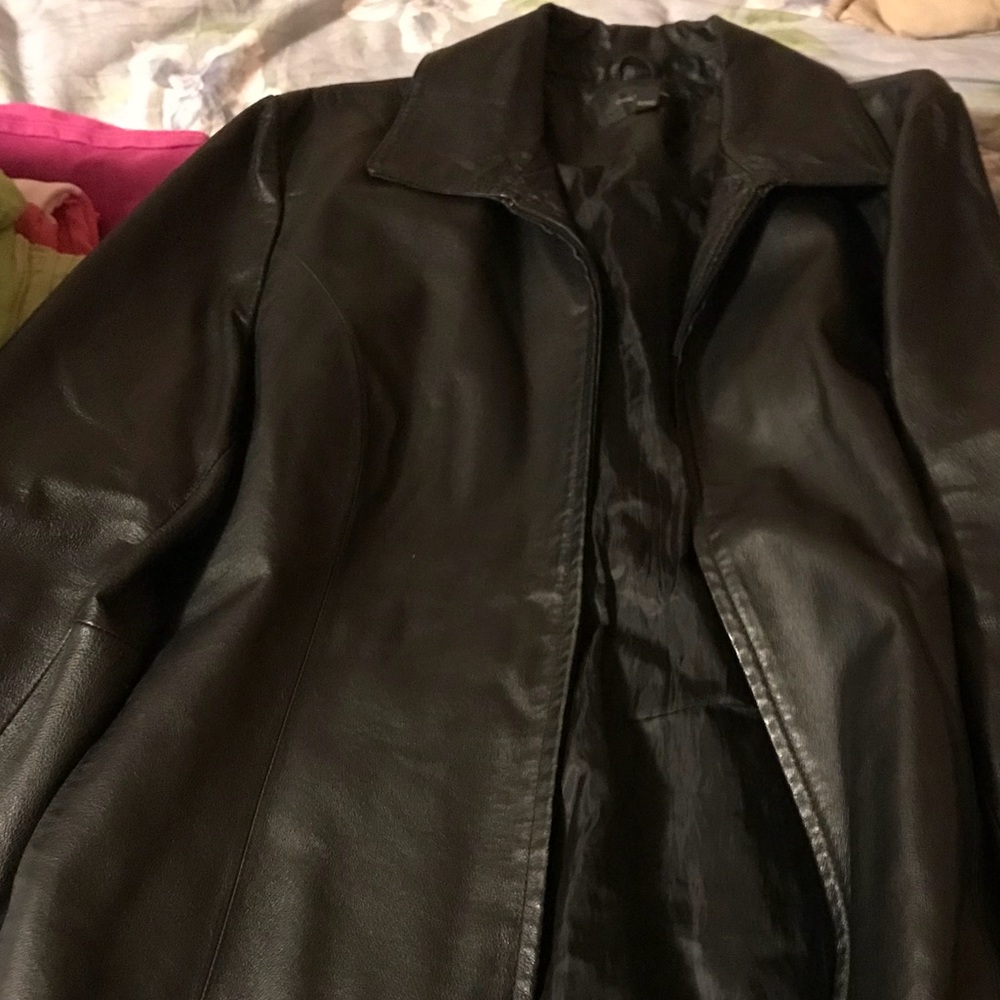 Leather jacket